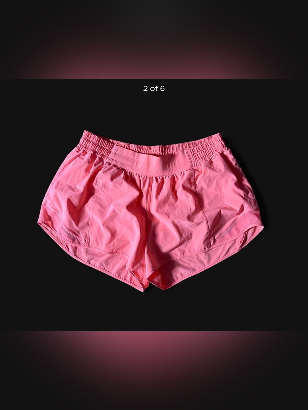 lululemon athletica Pink Women’s Athletic Shorts - Picture 2 of 6